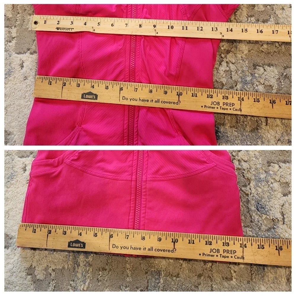 Lululemon Reversible In Flux Jacket. Jewelled Magenta Pink. Size 4.‎